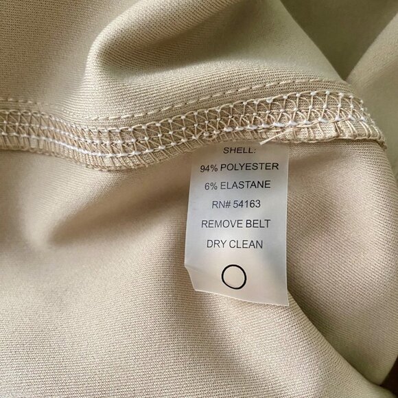 Tommy Hilfiger Sleeveless Scuba Crepe Dress with Front Zipper Pockets Size 4 - Picture 8 of 10